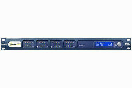 BSS I/O Expander with BLU link / EN 54-16 Compliant for Life Safety Applications - BSSBLU120M-US Audio Signal Processing BSS Audio