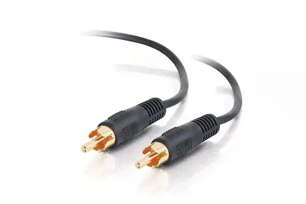 C2G 6ft (1.8m) Value Series™ Mono RCA Audio Cable - CG03167 Audio & Video Cables C2G