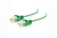C2G RJ45 Male to RJ45 Male Slim Cat 6 Patch Cable (10', Green) - CG01164 Audio & Video Cables C2G