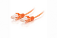 C2G RJ45 Male to RJ45 Male Slim Cat 6 Patch Cable (10', Orange) - CG01179 Audio & Video Cables C2G Default Title