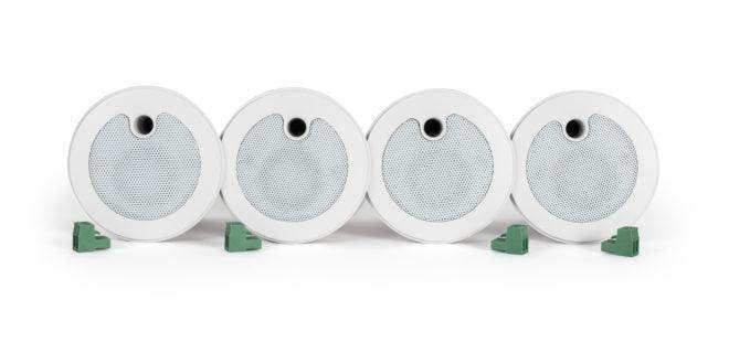 Cambridge Sound DS1320-W-4 Dynasound Active Emitter, 4 Pack, Cables not included (White) - 911.0807.900 Sound Masking Cambridge Sound