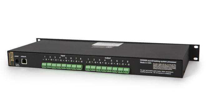 Cambridge Sound DS3002 Dynasound 6x2x8 channel sound masking generator/mixer/controller - 911.0818.900 Sound Masking Cambridge Sound