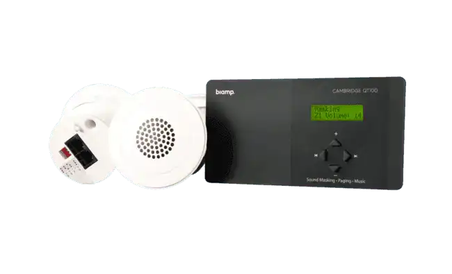 Cambridge Sound Qt 100 1-zone sound masking control module - 911.0823.900 Sound Masking Cambridge Sound