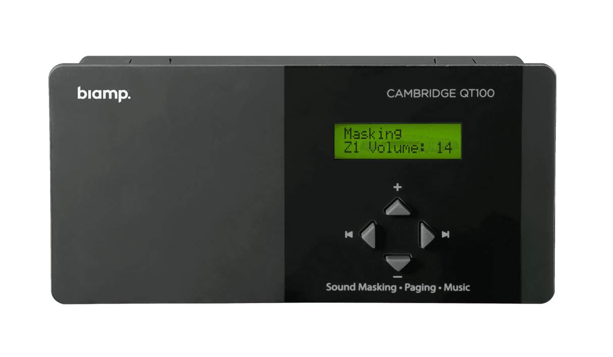 Cambridge Sound Qt 100 1-zone sound masking control module - 911.0823.900 Sound Masking Cambridge Sound