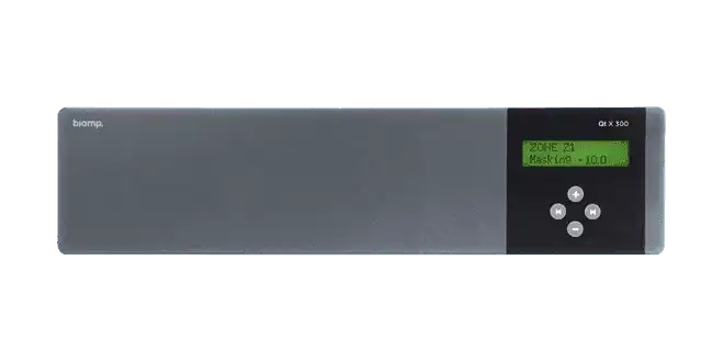 Cambridge Sound Qt X 300 Control module, sound masking generator, and controller - 911.0078.900 Sound Masking Cambridge Sound