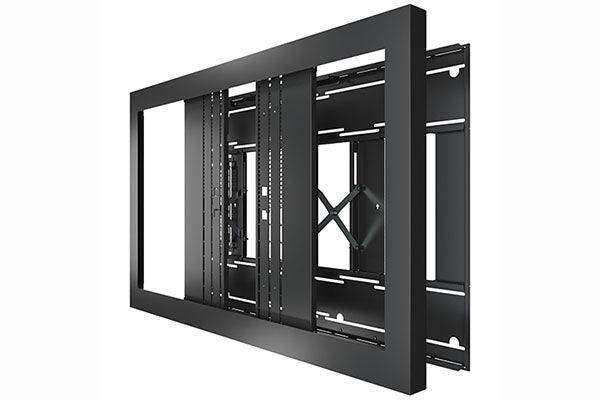 Chief 49" Landscape Wall Kiosk Black - LW49UB Video Chief