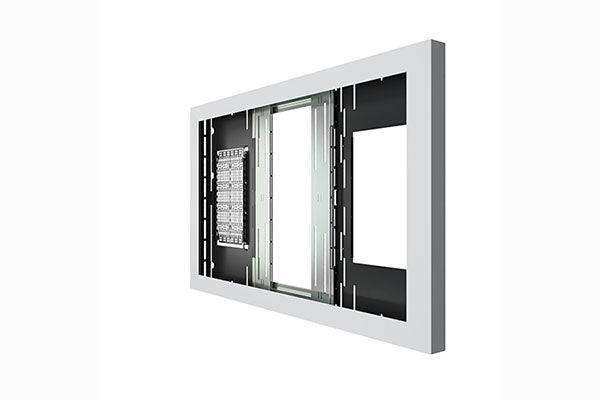 Chief 50" Landscape Wall Kiosk White - LW50UW Video Chief