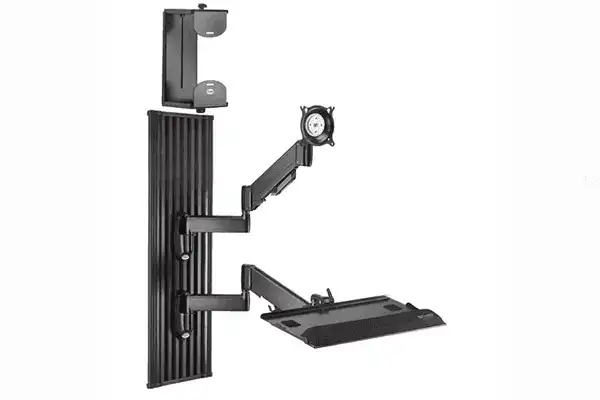 Chief All-in-One Monitor Workstation Wall Mount - KWT110B Video Chief