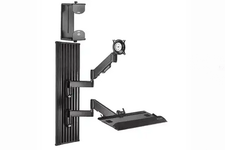 Chief All-in-One Monitor Workstation Wall Mount - KWT110B Video Chief