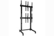 Chief Fusion 2X2 Portrait Video Wall Cart - LVM2X2UP Video Chief