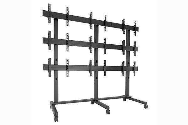 Chief Fusion 3X3 Video Wall Cart - LVM3X3U Video Chief