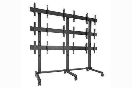 Chief Fusion 3X3 Video Wall Cart - LVM3X3U Video Chief