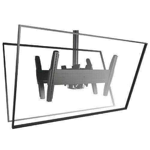 Chief Fusion Series MCB1U Back-to-Back Flat Panel Ceiling Mount (Landscape, Black) Electronics Chief