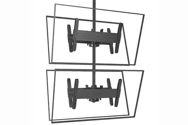 Chief FUSION™ Large Back-to-Back Stacked Ceiling Mounts - LCB1X2U Video Chief