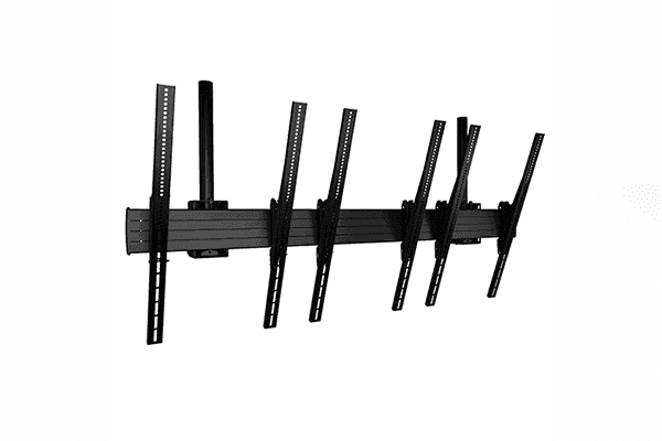 Chief FUSION™ Large Ceiling Mounted 3 x 1 Portrait Menu Board - LCM3X1UP Video Chief