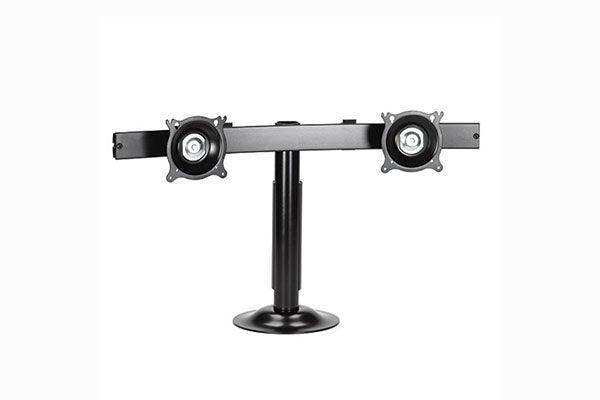 Chief Horizontal Dual Array Blk Grommet Mount - KTG220B Video Chief