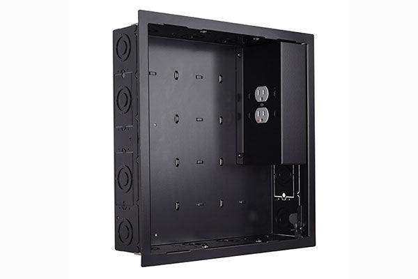 Chief IN-WALL LARGE BLK - W/ SURGEX 1 OUTLET - PAC526FBP2 Video Chief