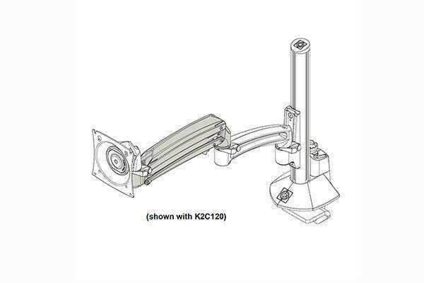 Chief K1 Dynamic Arm Accessory Kit Slv - KRA240S Video Chief