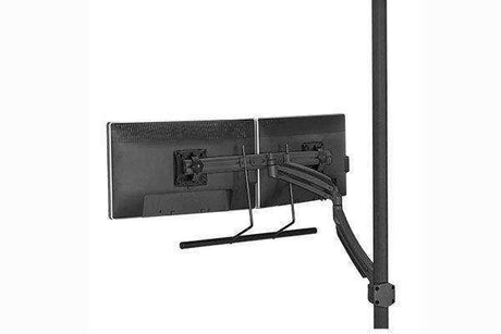 Chief K1 Pole Mnt Dual Disp 2L Arm H-Arrayblk - K1P22HB Video Chief
