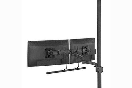 Chief K2 Pole Mnt Dual Disp 2L Arm H-Arrayblk - K2P22HB Video Chief