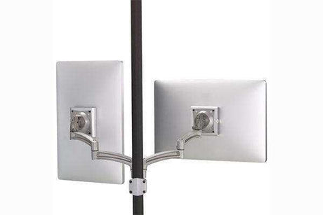 Chief K2 Pole Mnt Dual Disp Dual 2L Arms Slv - K2P220S Video Chief