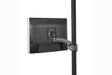 Chief K2 Pole Mnt Single Display 1L Arm Blk - K2P110B Video Chief