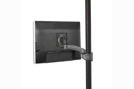 Chief K2 Pole Mnt Single Display 1L Arm Blk - K2P110B Video Chief