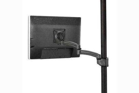 Chief K2 Pole Mnt Single Display 2L Arm Blk - K2P120B Video Chief