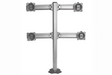 Chief KONTOUR™ K3 Grommet Mounted 2x2 Array, Silver - K3G220S Video Chief