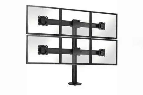 Chief KONTOUR™ K3 Grommet-Mounted 3x2 Array, Black - K3G320B Video Chief