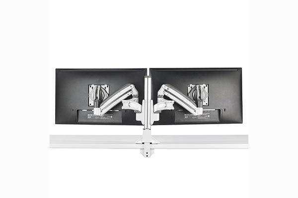 Chief Kx Clmn Desk Mnt Dual 2L Arms Wht - KXC220W Video Chief