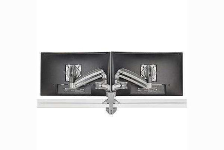 Chief Kx Desk Mnt Dual 2L Arms Slv - KXD220S Video Chief