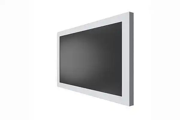 Chief Landscape On-Wall Kiosk White 43" - LW43UW Video Chief
