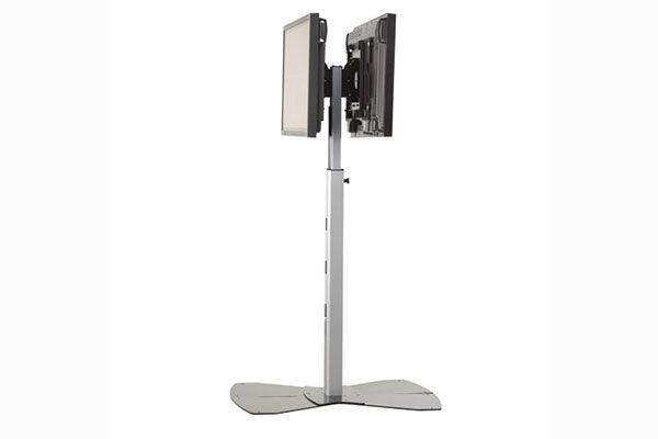 Chief Medium Flat Panel Dual Display Floor AV Stand - MF2US Video Chief