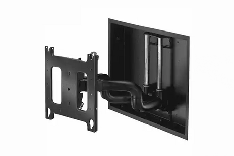 Chief PNRIW2000B Universal Flat Panel Dual Swing Arm Wall Mount (Black) Electronics Chief