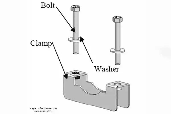 Chief Pole Clamp Kit 2-3" - TPK2 Video Chief