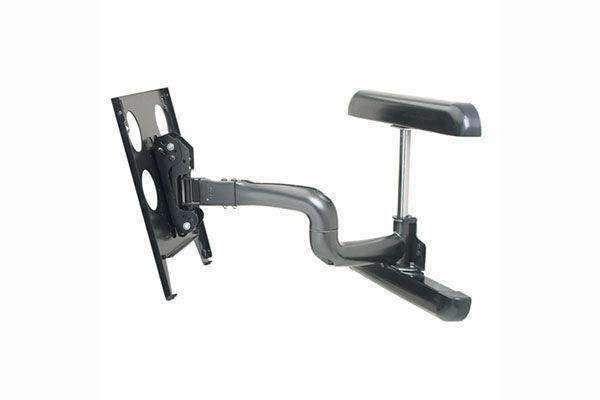 Chief Single Arm Dual St. Mt. - PWR2000B Video Chief