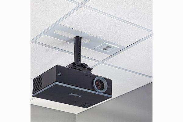 Chief SYSAU PROJECTOR KIT W/ POWER - BLACK - SYSAUBP2 Projector Mounts Chief