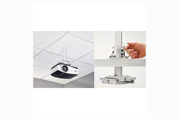 Chief SYSTEM SUSP CEILING PROJ 0-12" WHITE - SYSAUW Projector Mounts Chief