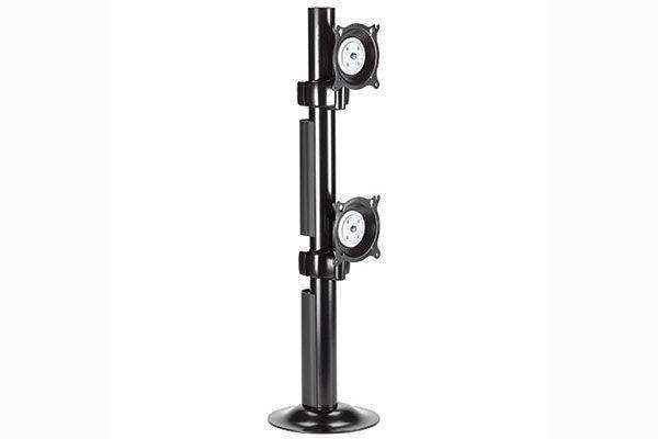 Chief Vertical Dual Array Blk Grommet Mount - KTG230B Video Chief