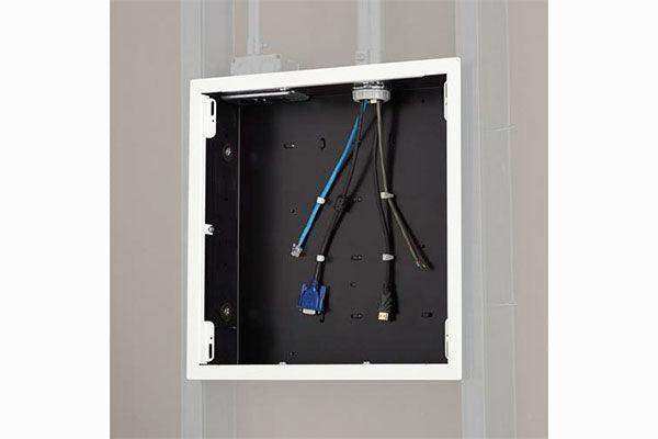 Chief WALL ENC16X16MTI-DPRE/PST INST-WHITE - PAC526FW Video Chief