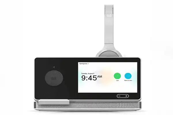 Cisco Webex Desk Hub Device, Platinum (White) CD-DSKH-HUB-P-K9 Video Conferencing Cisco