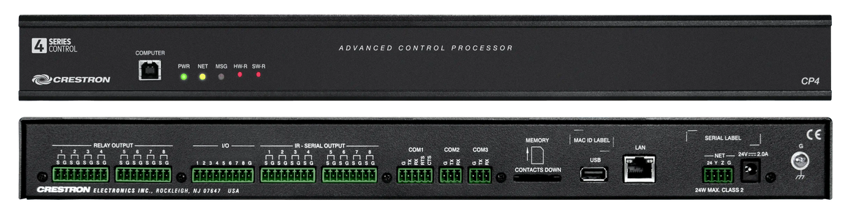 Crestron 4-Series Control System - CP4 Room Control Crestron