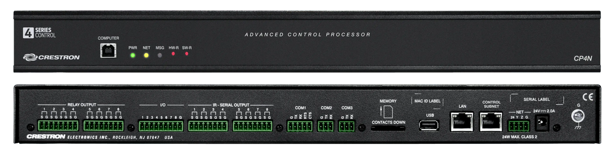 Crestron 4-Series Control System - CP4N Room Control Crestron