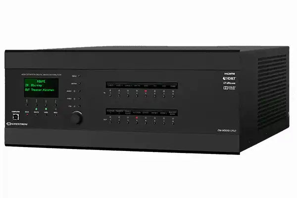Crestron DM-MD8X8-CPU3-RPS 8x8 DigitalMedia™ Switcher with Redundant Power Supplies Video Transmitters Crestron
