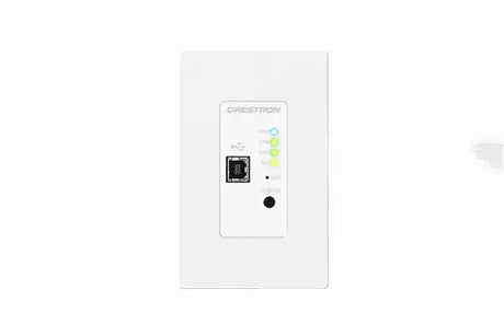 Crestron DM-NUX-L2-1G-W DM NUX USB over Network Wall Plate with Routing, Local, White Networking Crestron