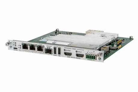 Crestron DM-NVX-E760C DM NVX® 4K60 4:4:4 HDR Network AV Encoder Card with DM® Input Video Transmitters Crestron