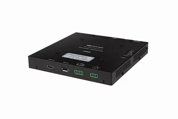 Crestron DM-RMC-SCALER-S DigitalMedia 8G™ Fiber Receiver & Room Controller w/Scaler Video Transmitters Crestron
