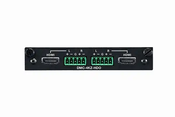 Crestron DMC-4KZ-HDO Output card, 2-channel HDMI 4K60 4:4:4 HDR scaling Video Transmitters Crestron