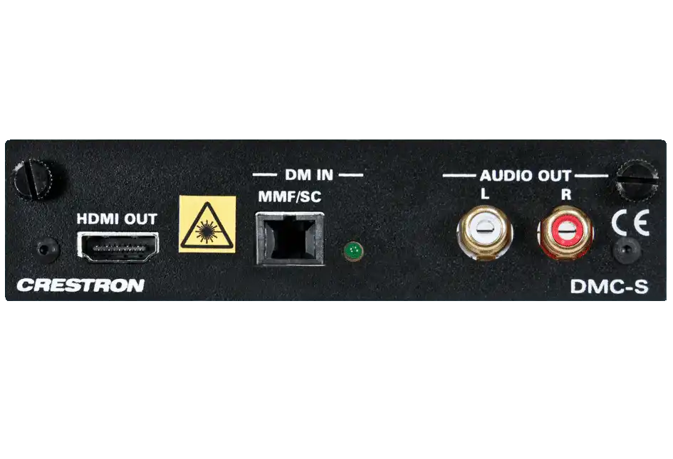 Crestron DMC-S DigitalMedia 8G™ Fiber Input Card for DM® Switchers Video Transmitters Crestron